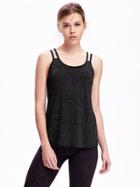 Old Navy Loose Fit X Back Tank - Black