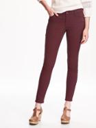 Old Navy Mid Rise Rockstar Sateen Skinny Jeans For Women - A Plum Job