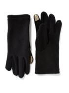 Old Navy Performance Fleece Tech Tip Gloves For Women - Black
