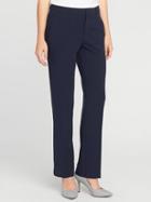 Old Navy Womens Mid-rise Harper Full-length Pants For Women In The Navy Size 16
