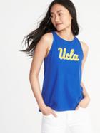 Old Navy Womens College-team Graphic High-neck Tank For Women Ucla Size M