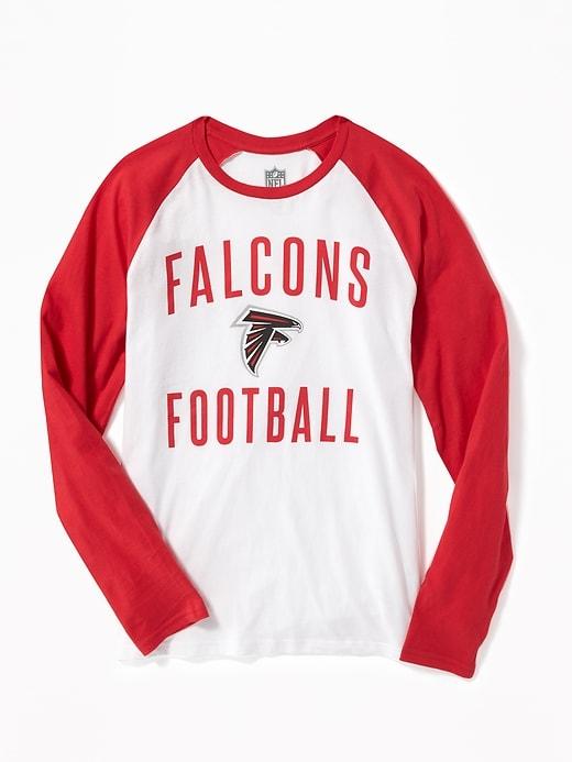 Old Navy Nfl Team Raglan Sleeve Tee For Men - Falcons