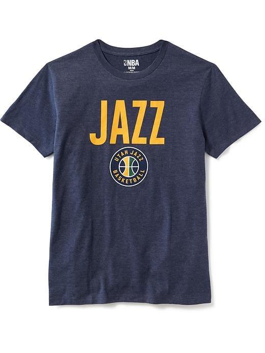 Old Navy Mens Nba Team Tee For Men Jazz Size M