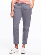 Old Navy Boyfriend Straight Khakis For Women - Knight Time