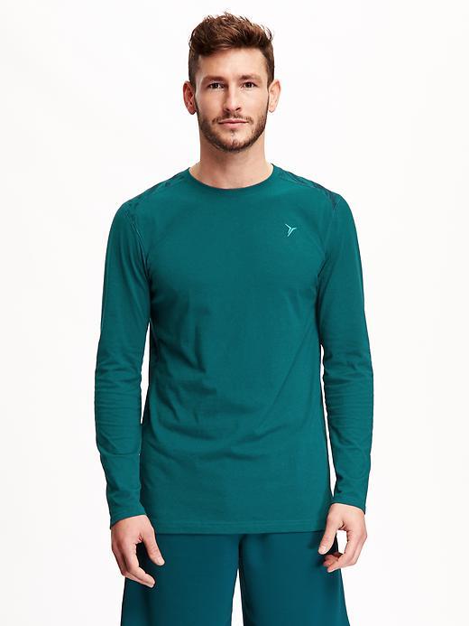 Old Navy Go Dry Long Sleeve Jersey Tee For Men - Genteal Soul