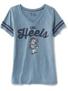 Old Navy College Team Graphic V Neck Tee For Women - Univ. Of North Carolina