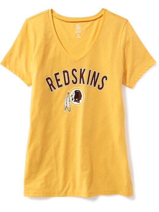 Old Navy Nfl Graphic Tee For Women - Redskins
