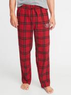 Old Navy Mens Nfl Team-graphic Flannel Sleep Pants For Men San Francisco 49ers Size Xxl