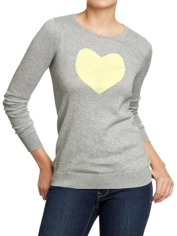 Old Navy Womens Lightweight Graphic Sweaters