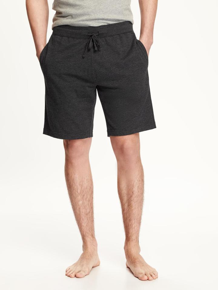 Old Navy Jersey Knit Lounge Shorts For Men - Black