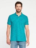 Old Navy Built In Flex Pro Polo For Men - Teal We Meet