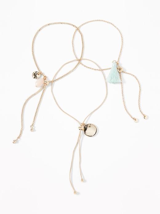 String-cut Tassel Stone Bracelet For Women