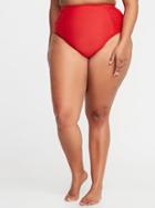 High-rise Secret-slim Plus-size Swim Bottoms