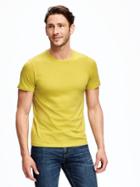 Old Navy Crew Neck Tee For Men - Lime Green