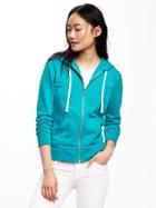 Old Navy French Terry Hoodie For Women - Teal We Meet