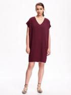 Old Navy Cocoon Dress For Women - Marion Berry