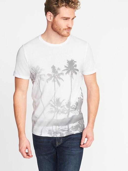 Old Navy Mens Soft-washed Graphic Tee For Men Coastal California Size Xl