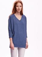 Old Navy Womens Supersoft Tunic Size L - Mariana Trench
