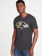 Old Navy Mens Nfl Team-logo Tee For Men Ravens Size S