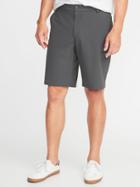 Old Navy Mens Slim Go-dry Performance Khaki Shorts For Men - 10 Inch Inseam Iron Will - 10 Inch Inseam Iron Will Size 34w