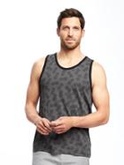 Old Navy Printed Crew Neck Tank For Men - Pineapples