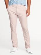 Old Navy Mens Slim Ultimate Built-in Flex Khakis For Men Bubblegum Pink Size 46w