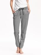 Old Navy Womens Sweatpants Size M Tall - Heather Gray