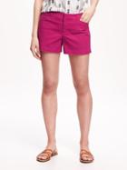 Old Navy Pixie Chino Shorts For Women 3 1/2 - First Kiss