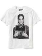 Old Navy Elvis Graphic Tee For Men - Bright White