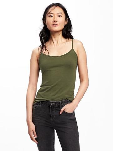 Old Navy Womens First-layer Fitted Cami For Women Hunter Pines Size Xxl
