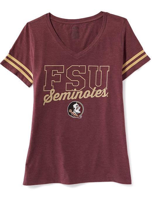 Old Navy Womens Ncaa Varsity-style Tee For Women Florida State Size S