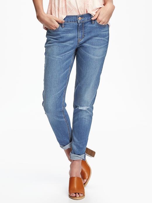 Old Navy Boyfriend Skinny Ankle Jeans For Women - Daytona