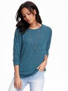 Old Navy Sweater Knit Pullover For Women - Show And Teal