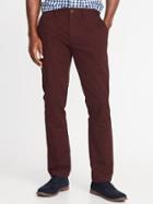 Old Navy Mens Slim Ultimate Built-in Flex Khakis For Men Raisin Arizona Size 30w