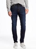 Old Navy Built In Flex Super Skinny Jeans For Men - Dark Wash