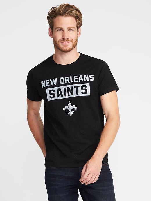 Old Navy Nfl Slub Knit Tee For Men - Saints