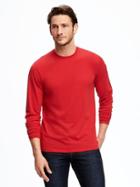 Old Navy Soft Washed Crew Neck Tee For Men - Robbie Red