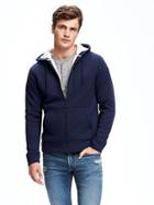 Old Navy Go Warm Classic Full Zip Hoodie For Men - In The Navy