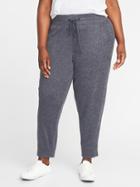 Old Navy Womens Sweater-knit Plus-size Joggers Dorian Gray Size 2x