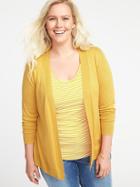 Old Navy Womens Plus-size Open-front Sweater Squash Size 2x