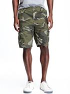 Old Navy Canvas Cargo Shorts For Men - Authentic Camouflage