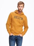 Old Navy Logo Graphic Pullover Hoodie For Men - Definitely Dijon