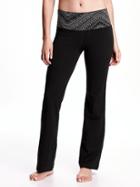 Old Navy High Rise Wide Leg Yoga Pants For Women - Carbon Print