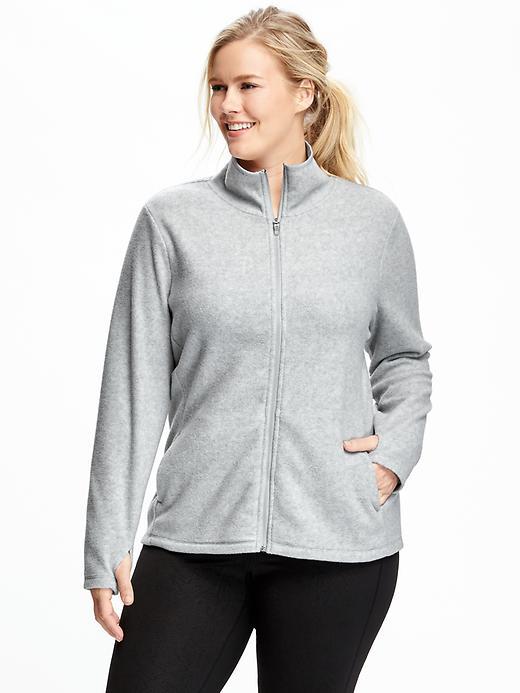 Old Navy Micro Fleece Plus - Heather Grey