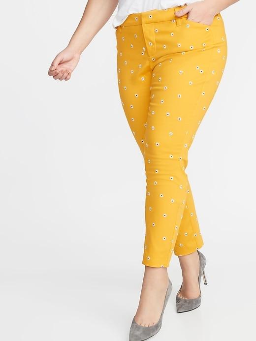 Mid-rise Secret-slim Pockets Plus-size Pixie Chinos