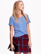 Old Navy Relaxed Crew Neck Tee Size L Tall - It Takes Blue