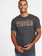 Old Navy Mens College-team Graphic Tee For Men Lsu Size S