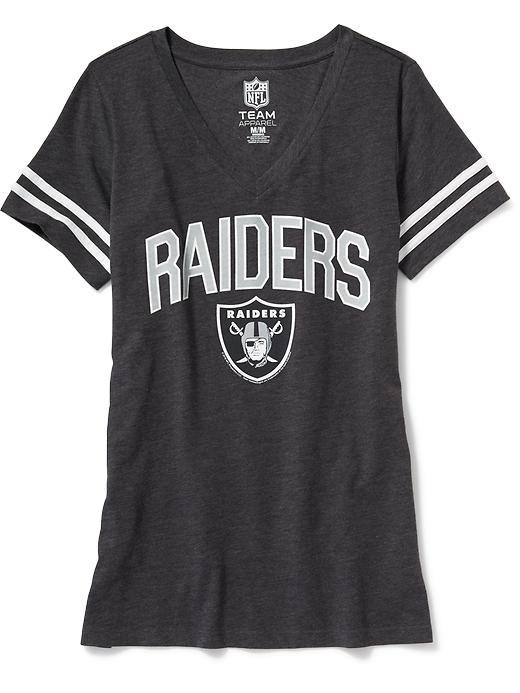 Old Navy Nfl V Neck Tee For Women - Raiders