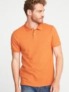 Old Navy Mens Built-in Flex Pro Polo For Men Beacon Glow Size M