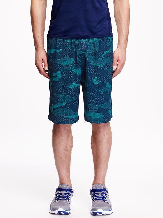 Old Navy Mesh Performance Shorts For Men 10 - Blue It Off